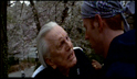 Mark Ledbetter and Kirk Douglas